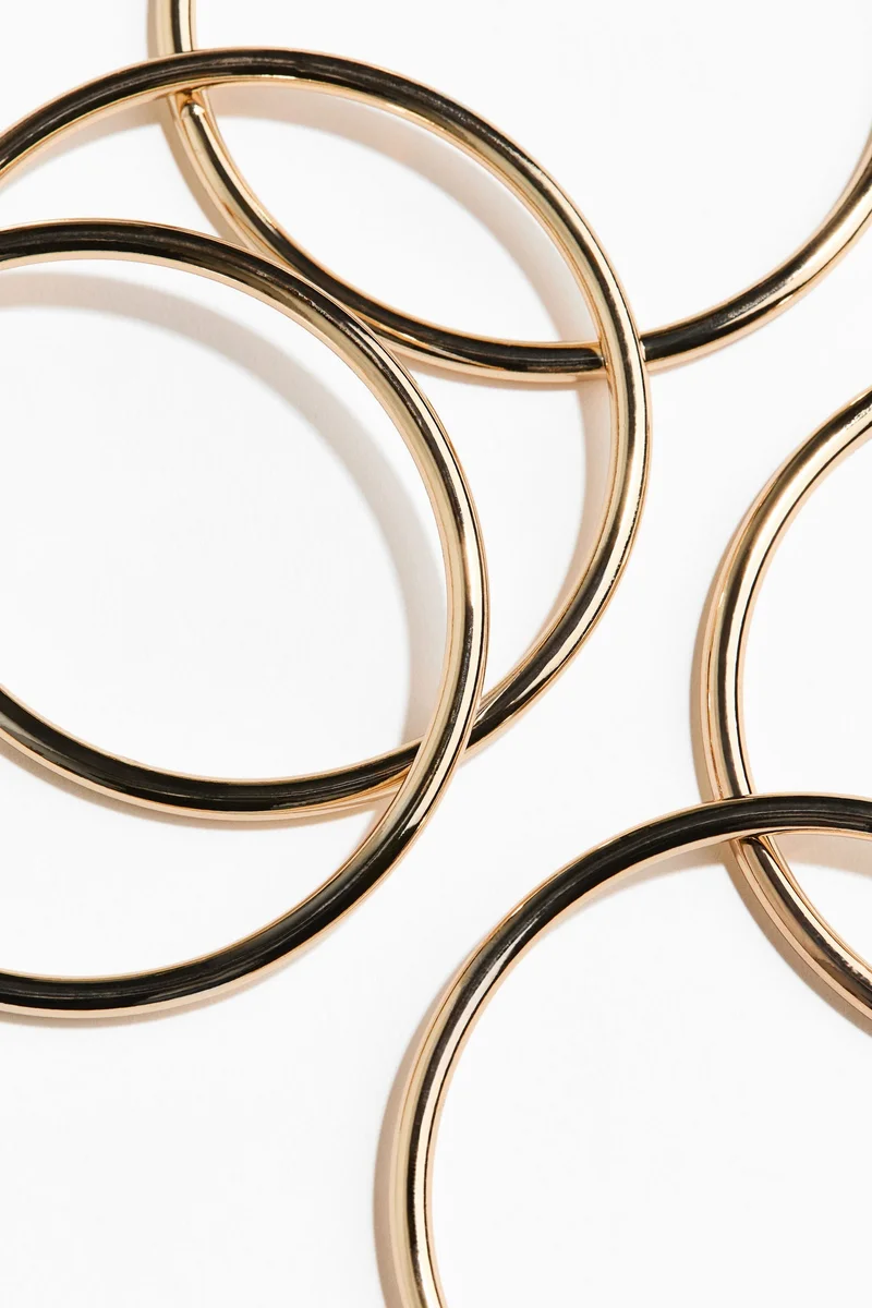 اتش اند ام طقم أساور مكون من 5 قطع